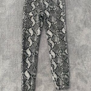 Snakeskin Print Leggings by prosperity-Xs women’s